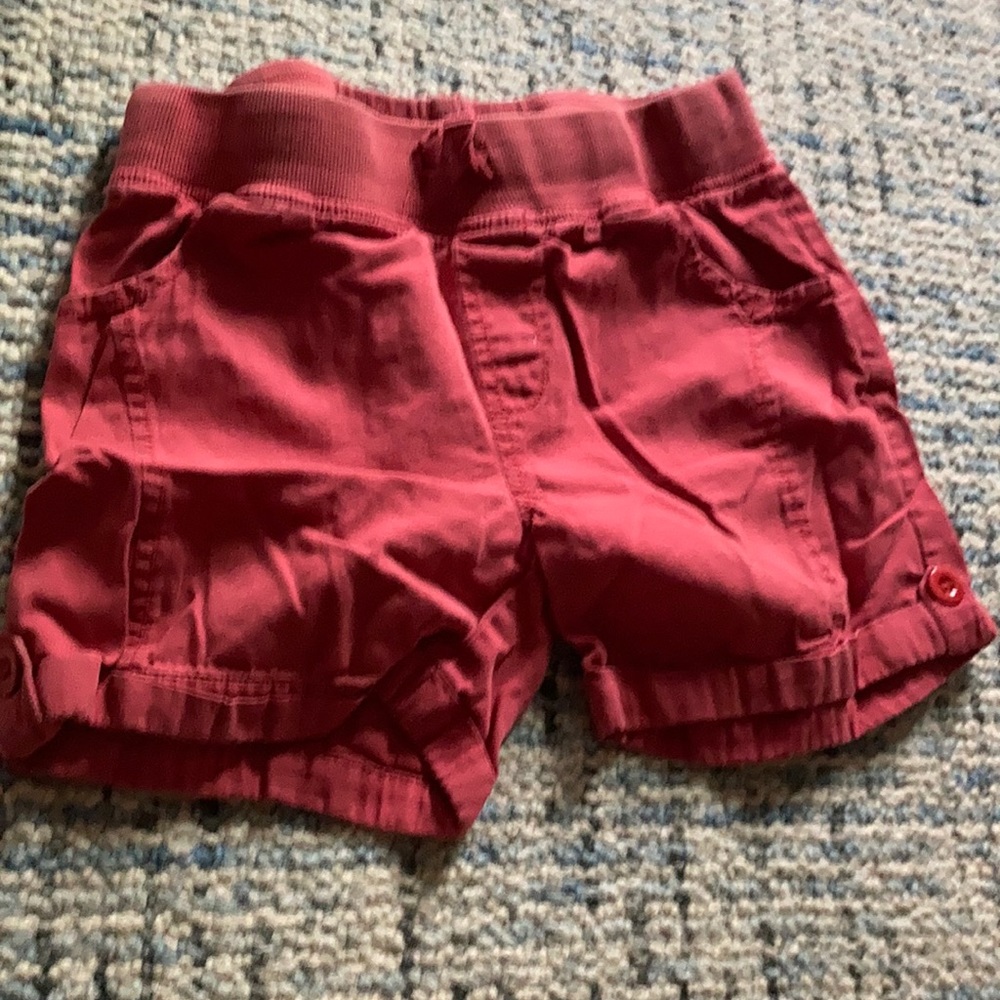 Red shorts size 10